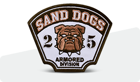 75% Embroidered Patches