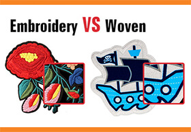 Woven patches VS Embroidered patches- choosing the best patches!